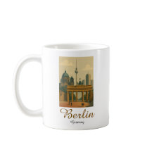 Klassisches Vintage-Berlin-Deutschland-Wahrzeichen