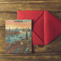 Klassisches Vintage Hamburg Deutschland Reisen