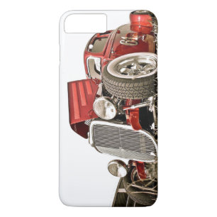 Klassisches Vintage-Sammelrotes Auto Case-Mate iPhone Hülle