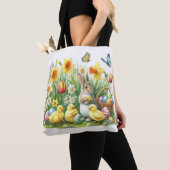 Klassisches/Vintages Federhasen/Huhn Tasche (Von Nahem)