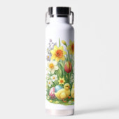 Klassisches/Vintages Federhasen/Huhn Trinkflasche (Vorne)