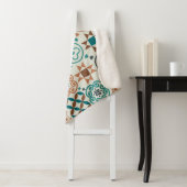 Klassisches Vintages Fliesenmuster Sherpadecke (Beispiel)