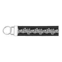 Klassisches Vintages Floral Elegant Schwarz-weiß G