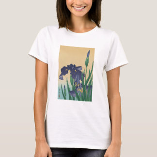 Klassisches Vintages Japaner Ukiyo-e Veilchen T-Shirt