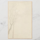 Klassisches Vintages japanisches Briefpapier (Vorderseite)