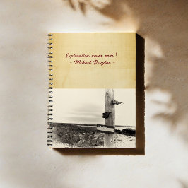 Klassisches Vintages Lederpapier Notizblock