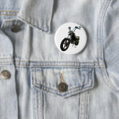 Klassisches Vintages Motorrad Button (Beispiel)