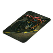 klassisches Vintages Motorrad-Geschenk Magnet (Linke Seite)