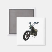 Klassisches Vintages Motorrad Magnet (Vorderseite/Rückseite)
