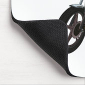 Klassisches Vintages Motorrad Mousepad (Ecke)