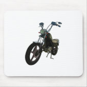 Klassisches Vintages Motorrad Mousepad (Vorne)