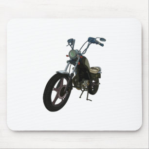 Klassisches Vintages Motorrad Mousepad