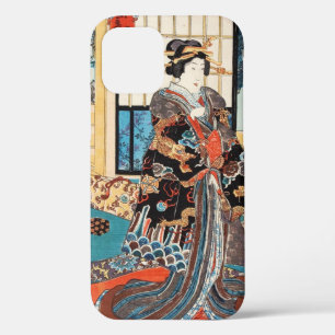 Klassisches Vintages ukiyo-e japanesisches geisha Case-Mate iPhone Hülle