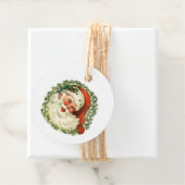 Klassisches Vintages Weihnachtsgeschenk Geschenkanhänger (Beispiel)