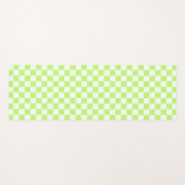 Klassisches visuelles Limette-Kontrollbrett Yogamatte (Vorderseite (Horizontal))
