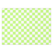 Klassisches visuelles Limette-Kontrollmuster Tischdecke (Vorderseite (Horizontal))