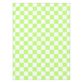 Klassisches visuelles Limette-Kontrollmuster Tischdecke (Vorderseite)
