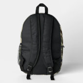 Klassisches Wald-Tarnmuster Bedruckter Rucksack (Rückseite)