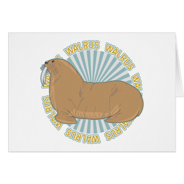 Klassisches Walroß (Vorderseite (Horizontal))