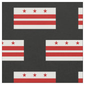 Klassisches Washington D.C. Flag Stoff (Nahaufnahme)