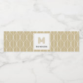 KLASSISCHES WASSERFLASCHENETIKETT (Einzelnes Label)