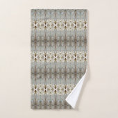 Klassisches Watercolor-Design Badhandtuch Set (Handtuch)