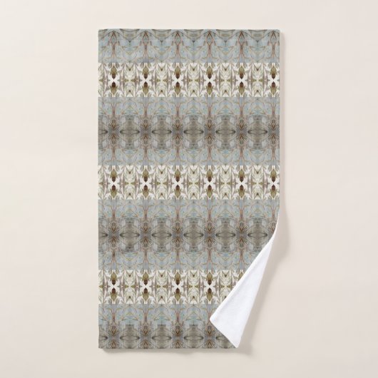 Klassisches Watercolor-Design Badhandtuch Set (Handtuch)