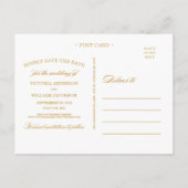 KLASSISCHES WEDING | Ankündigung Datum freihalten (Rückseite)