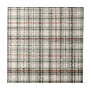 Klassisches weiches schottisches Tartan-Karo-Desig Fliese