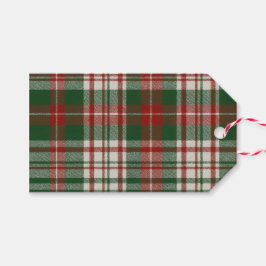 Klassisches Weihnachten Geschenkanhänger