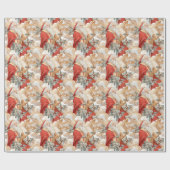 Klassisches Weihnachten Geschenkpapier (Flach)