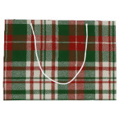 Klassisches Weihnachten Große Geschenktüte (Rückseite)