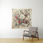 Klassisches Weihnachtsbaumband Wandteppich (Beispiel)