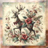 Klassisches Weihnachtsfenster Fensteraufkleber (Blatt 2)