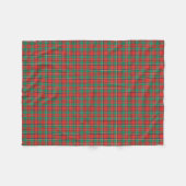 Klassisches Weihnachtsfest Kariert Fleecedecke (Vorderseite (Horizontal))