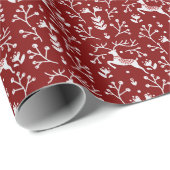 Klassisches Weihnachtsfest Tartan-Stil Kariert Geschenkpapier (Rolleneckpunkt)