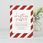 Klassisches Weihnachtsgebäck Einladung (Stehend Vorderseite)
