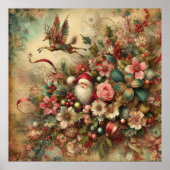 Klassisches Weihnachtsgebäck Poster (Vorne)