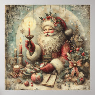 Klassisches Weihnachtsgebäck Poster