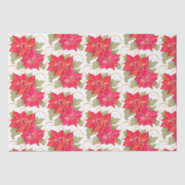 Klassisches Weihnachtsgeflechtpapier Seidenpapier