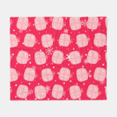 Klassisches Weihnachtsgeschenk (1) Fleecedecke (Vorderseite (Horizontal))