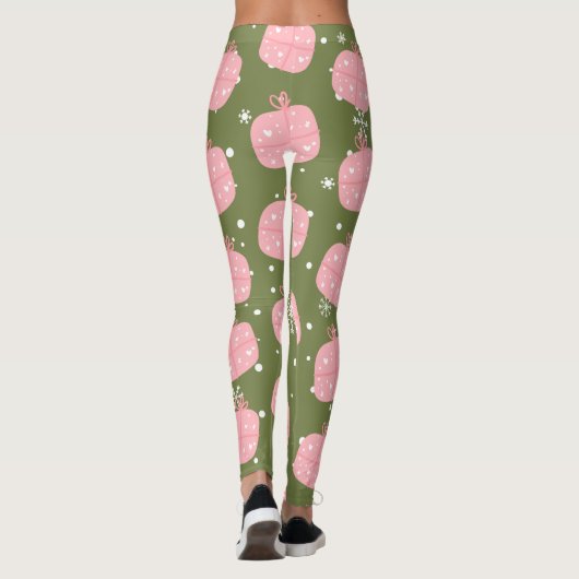 Klassisches Weihnachtsgeschenk (2) Leggings (Rückseite)
