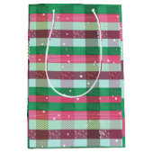 Klassisches Weihnachtsgestaltermuster Mittlere Geschenktüte (Vorderseite)