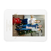 Klassisches Weihnachtskritik-Zitat aus dem Foto Magnet (Horizontal)