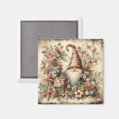 Klassisches Weihnachtsmagnet Magnet (Vorderseite/Rückseite)