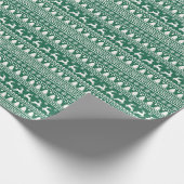 Klassisches Weihnachtsmuster Geschenkpapier (Ecke)