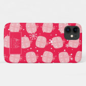 Klassisches Weihnachtsmuster-Weihnachtsgeschenk Case-Mate iPhone Hülle (Rückseite (Horizontal))