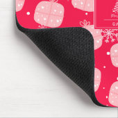 Klassisches Weihnachtsmuster-Weihnachtsgeschenk Mousepad (Ecke)