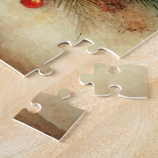Klassisches Weihnachtspuzzle Puzzle (Seite)