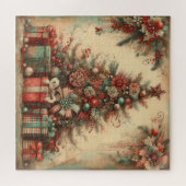 Klassisches Weihnachtspuzzle Puzzle (Horizontal)